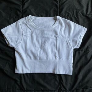 Offline by Aerie Seamless Cropped Tee